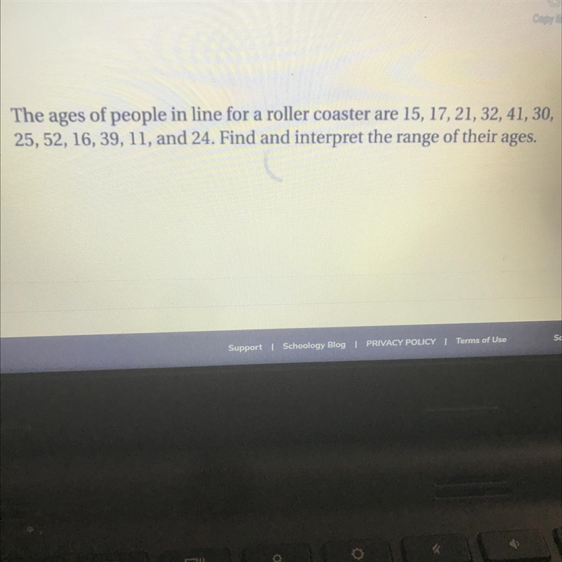 What is the range of their ages? 41 40 37-example-1