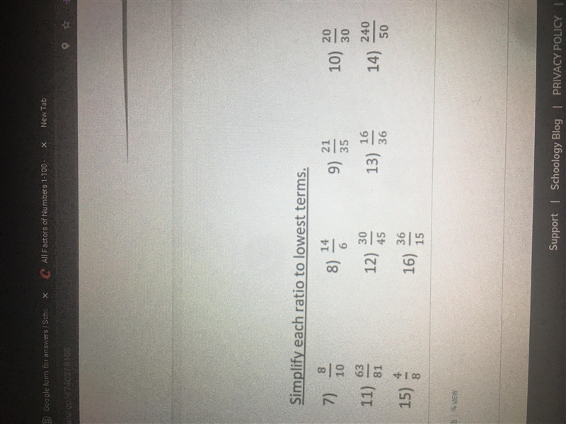 Simplify each ratio to lowest terms.-example-1