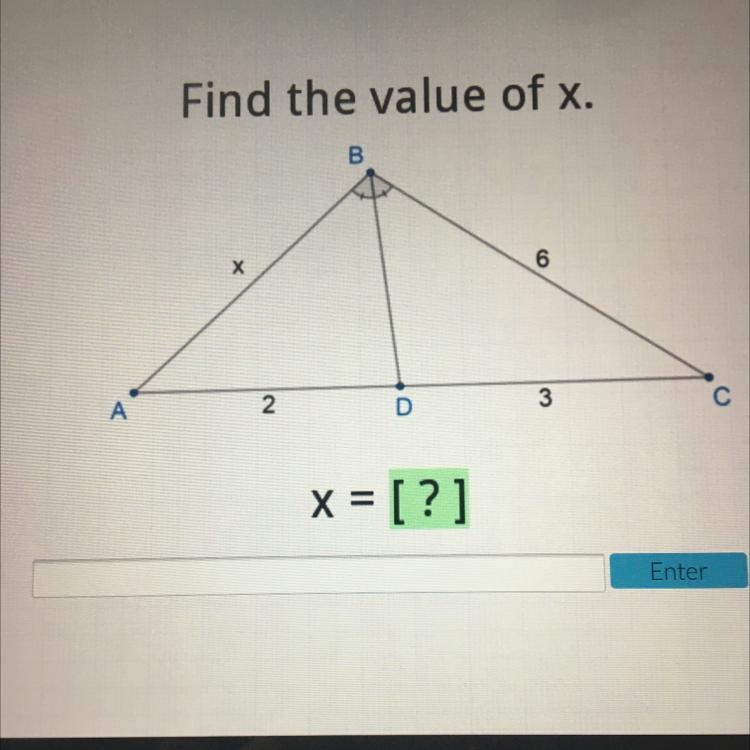 Find the value of x PLEASE HELP MEE-example-1