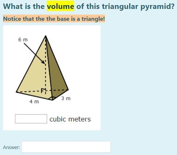 What is the volume of this triangular pyramid?-example-1