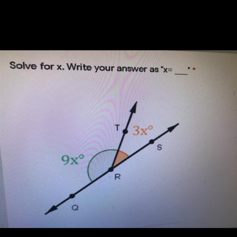 Solve for x. Write your answer as “x=__”-example-1