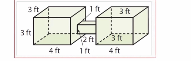 Find the volume of this 3D shape please timed!!-example-1