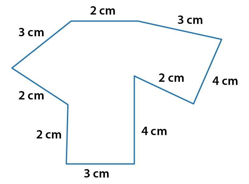 HELP DUE TODAY! Find the perimeter of the composite shape shown below. A.25 B.20 C-example-1