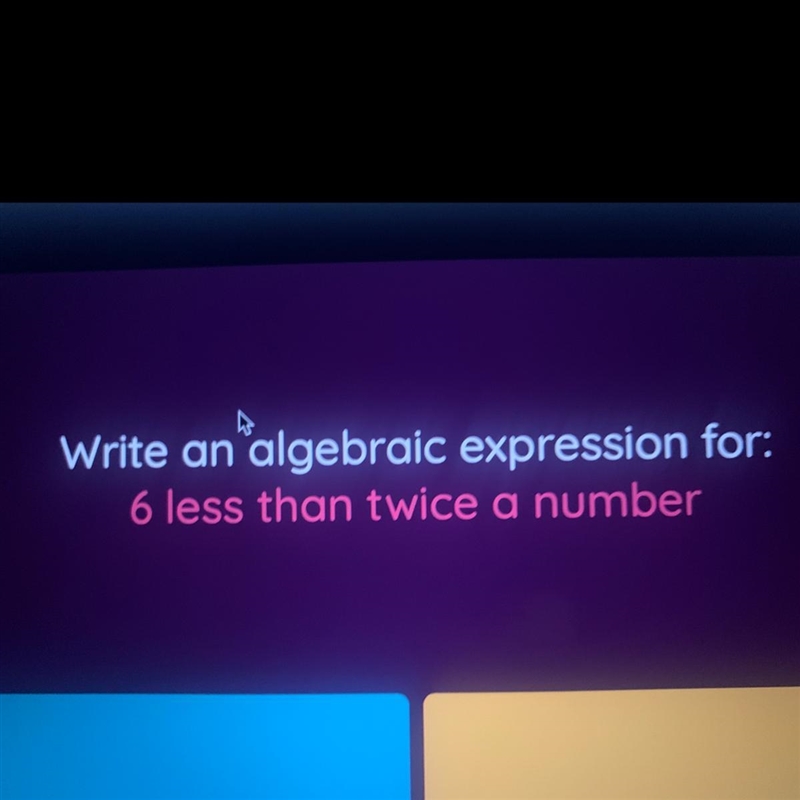 6 less than twice a number-example-1