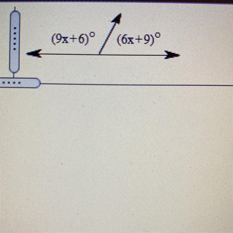 Find the measure of each marked angle. The larger angle measures? The smaller angle-example-1