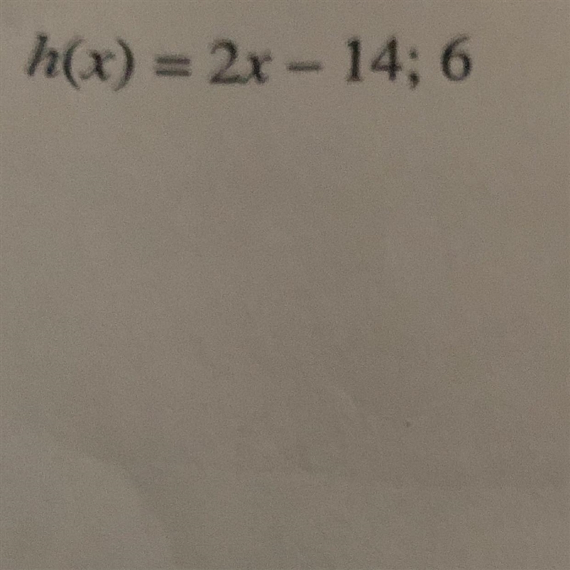 Find the value of x so that the function has the given value.-example-1