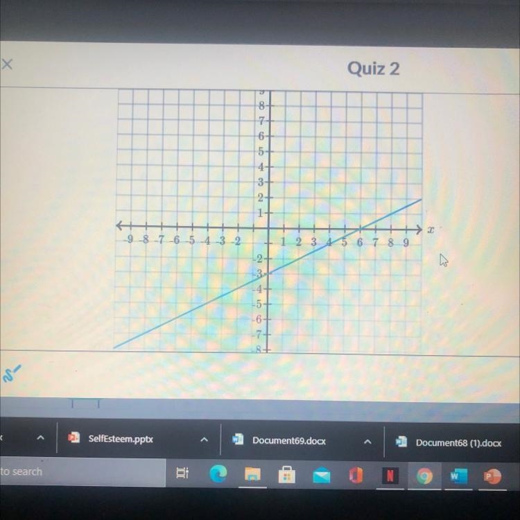 Find the equation of line use exact numbers y=___x+___-example-1