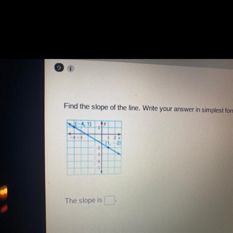 Someone pls help what would this slope be ?-example-1