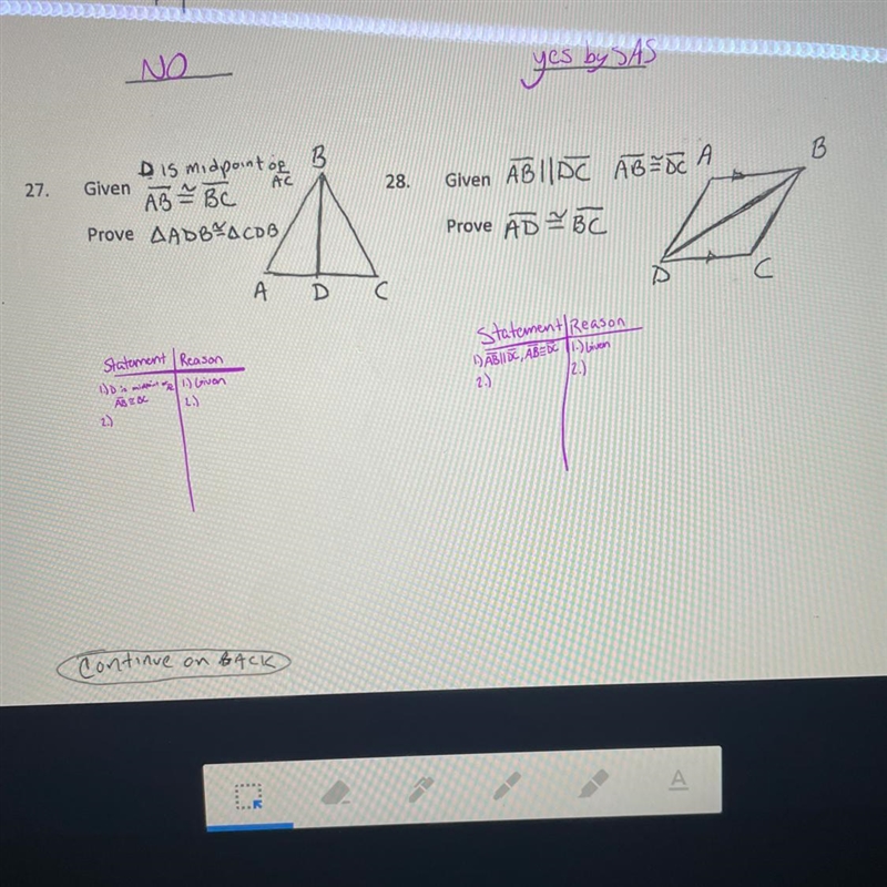 PLEASE URGENT!!! How do i solve with proving with what’s given?-example-1