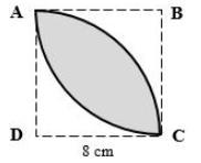 8a The following three shapes are based only on squares, semi circles, and quarter-example-1