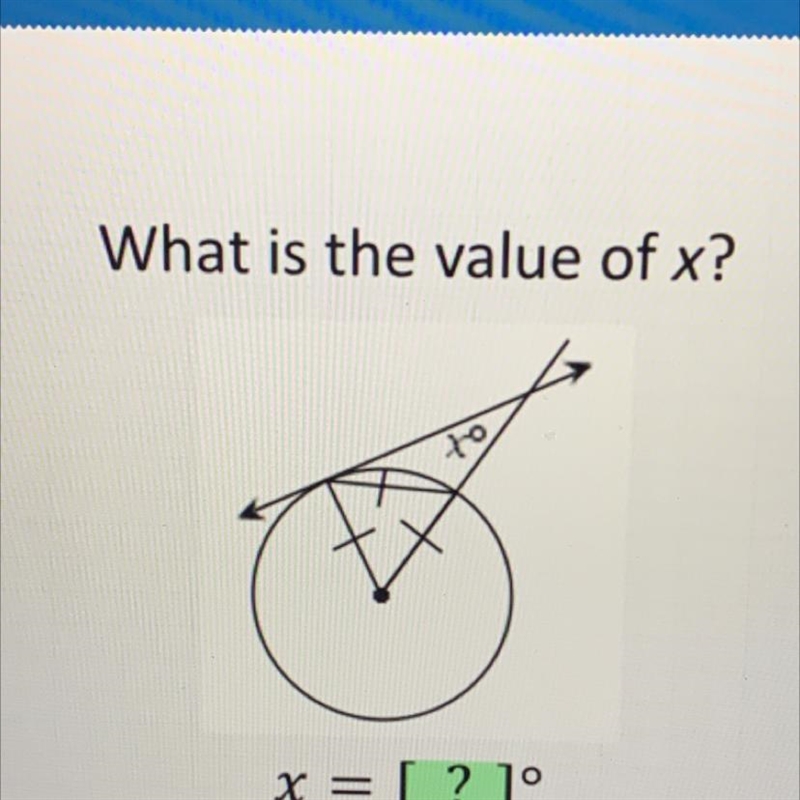 What is the value of x? X-example-1