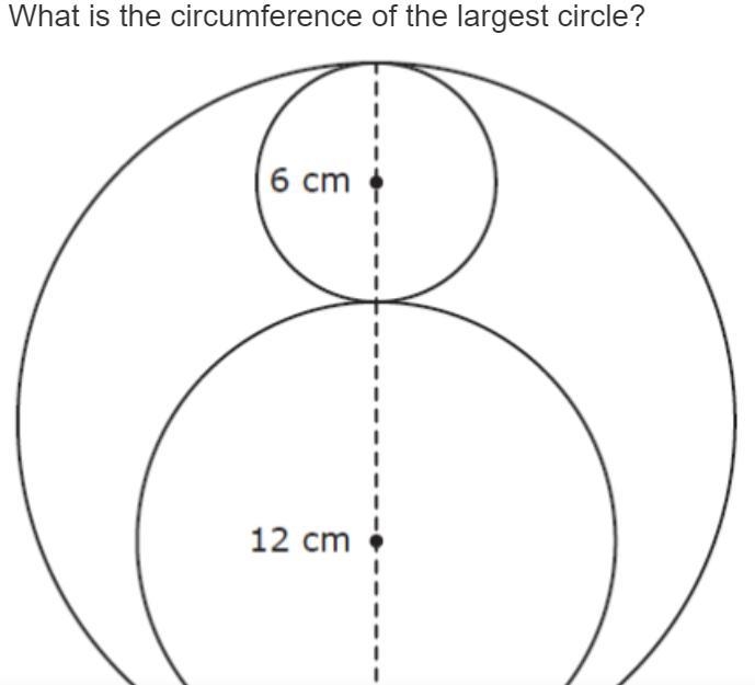 A. 28.26cm B. 37.68cm C. 18.84cm D. 56.52cm-example-1