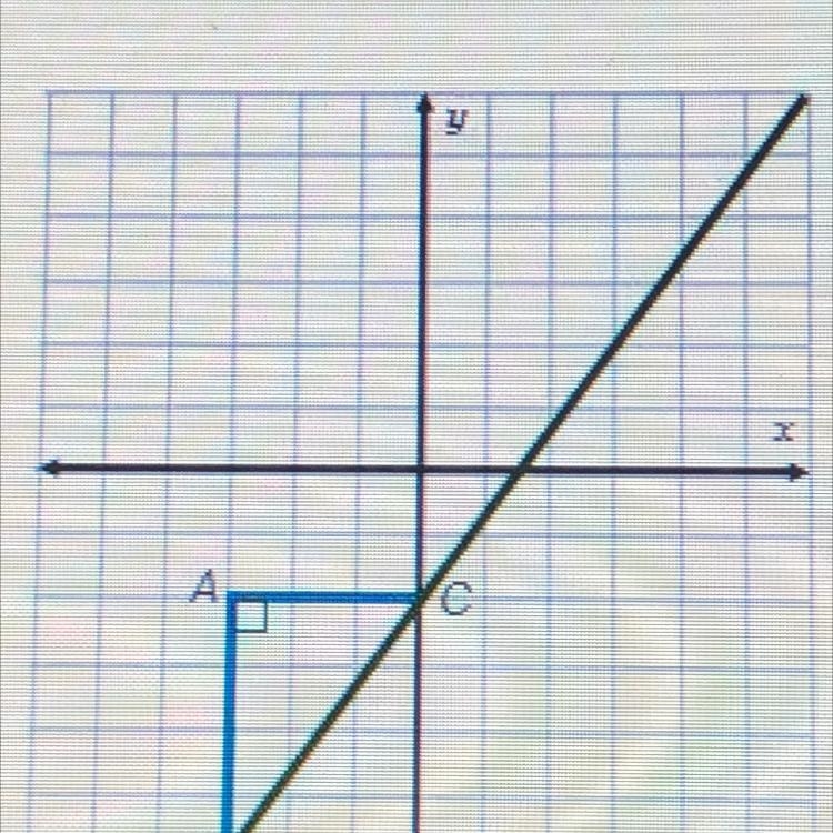 Right triangle ABC is shown below. A similar right triangle would be created by a-example-1