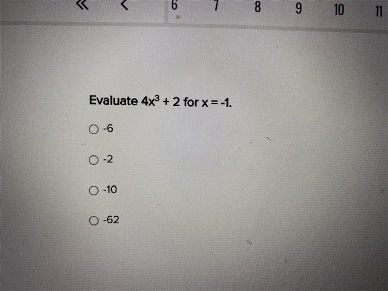 Evaluate Equation Below Please help!-example-1