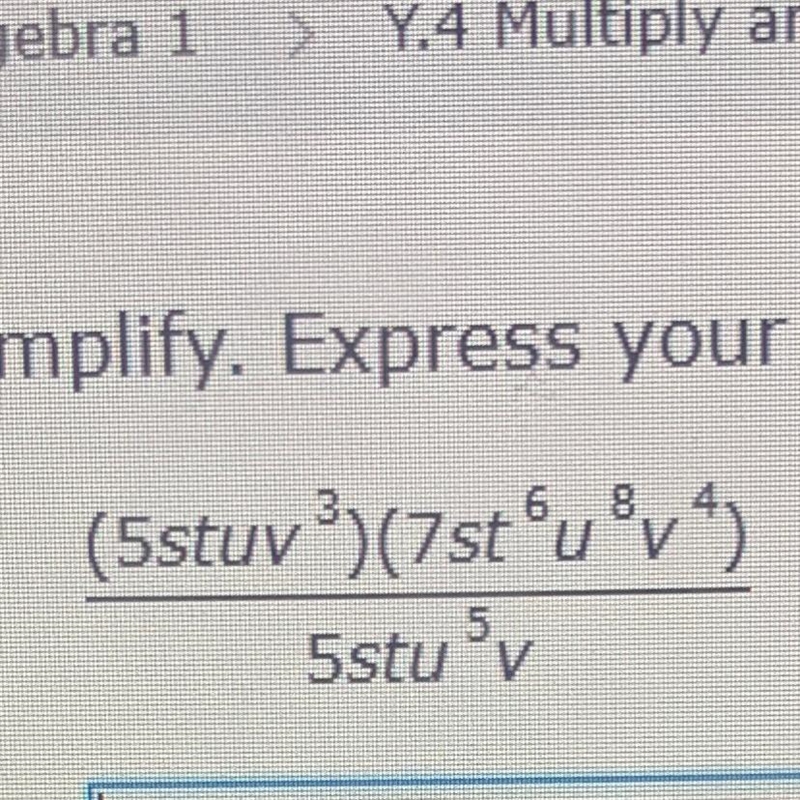 Simplify this expression-example-1