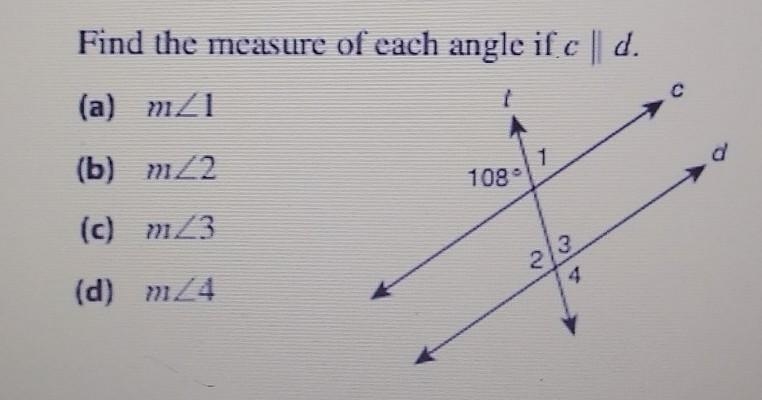 Find the measure of each angle if C D​-example-1