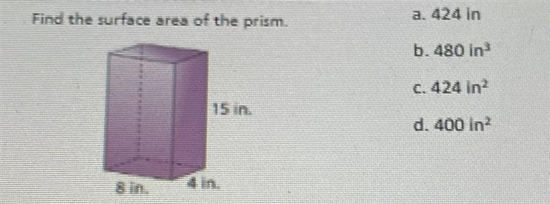 Find the surface are of a prism-example-1