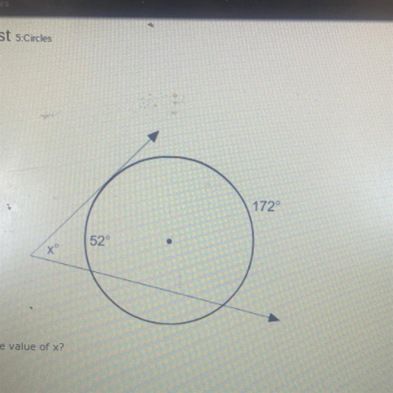 What is the value of x-example-1