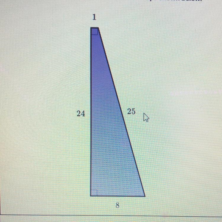 Find the area of the shape shown below. Please help-example-1