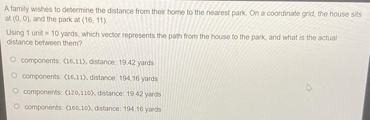 Help plss c: a family wishes to determine the distance from their home to the nearest-example-1