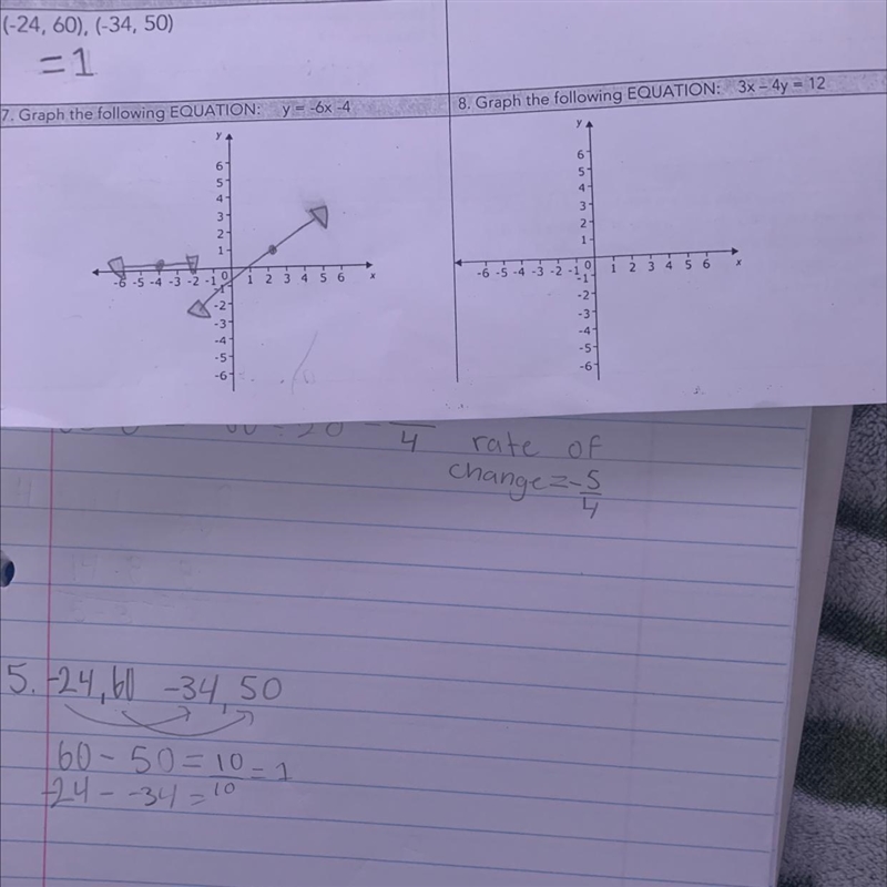 Could someone explian to me how to do these two? i’m not sure if i’m doing it right-example-1