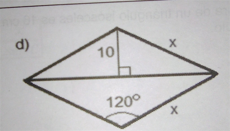 Calcula la longitud de la variable "x"​​-example-1