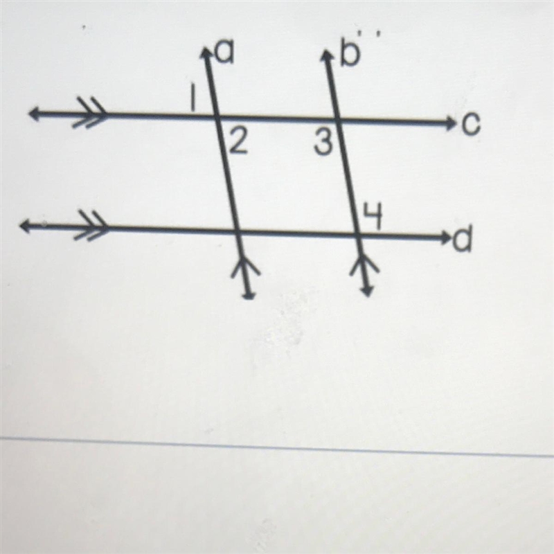 If the measure of angle 1 is 80 then what is the measure of angle 2 ?-example-1