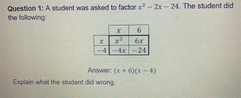 Can someone help and explain what the student did wrong and what the correct answer-example-1