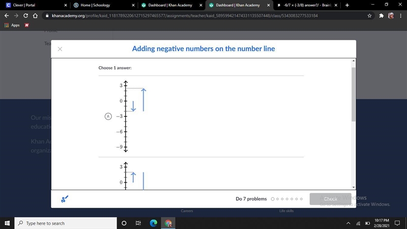 Which number line model represents the expression -2 + 4.5 ?-example-2