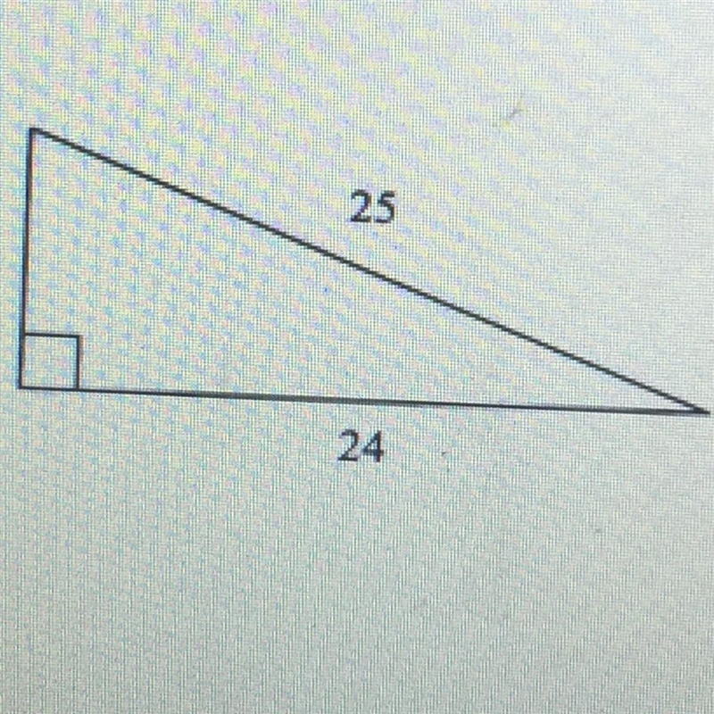 Find the length of the missing side Geometry-example-1