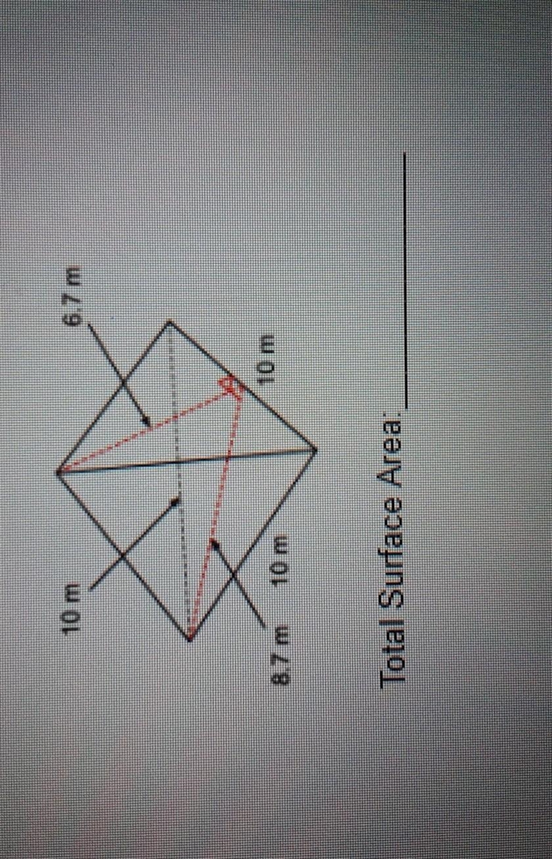 Total surface area. pls explain ​-example-1