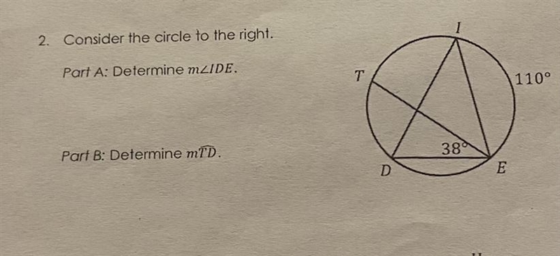 Need the answer to part a and part b please :)-example-1