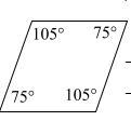 Determine if the quadrilateral is a parallelogram. Using a complete sentence, explain-example-1