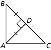 Tell whether the information in the diagram allows you to conclude that point D lies-example-1