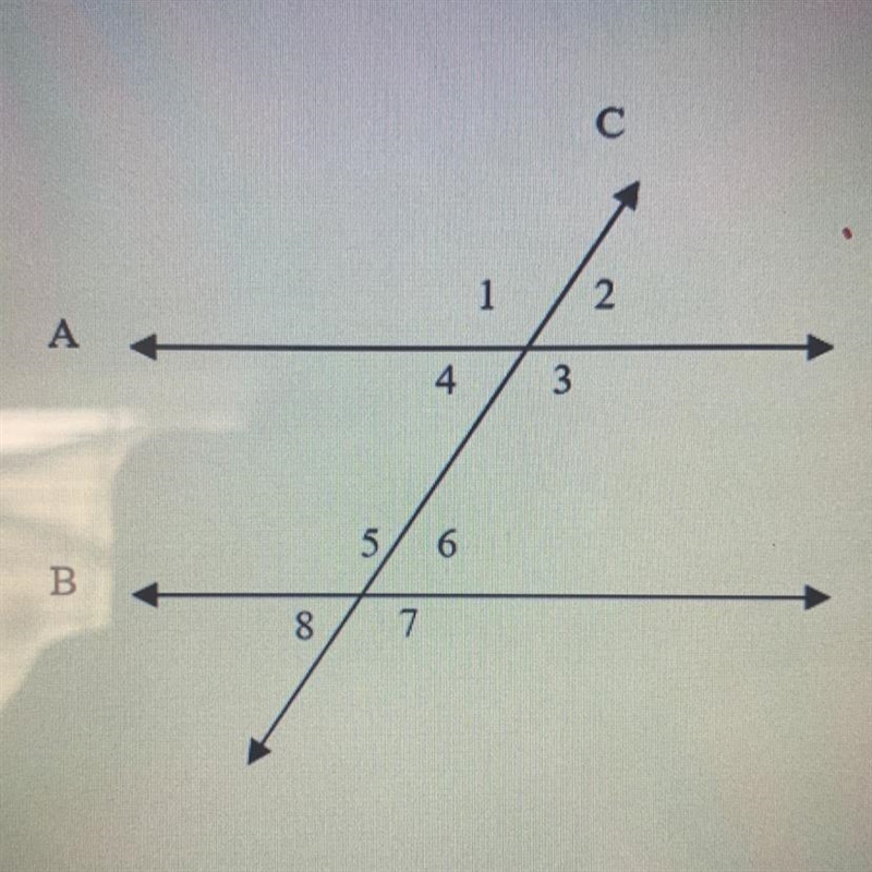 Find the measure of angle 3 if the measure of angle 2 is 40 degrees-example-1