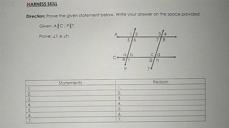 Prove the given statement below. Please-example-1