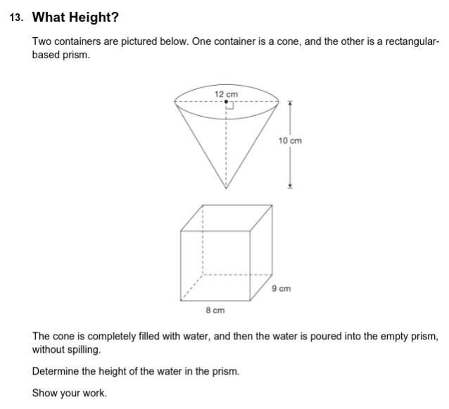 What is the height of the water prism-example-1