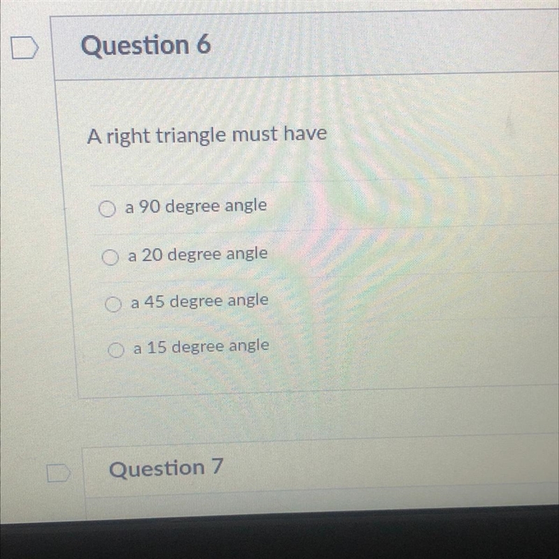 A right triangle must have-example-1