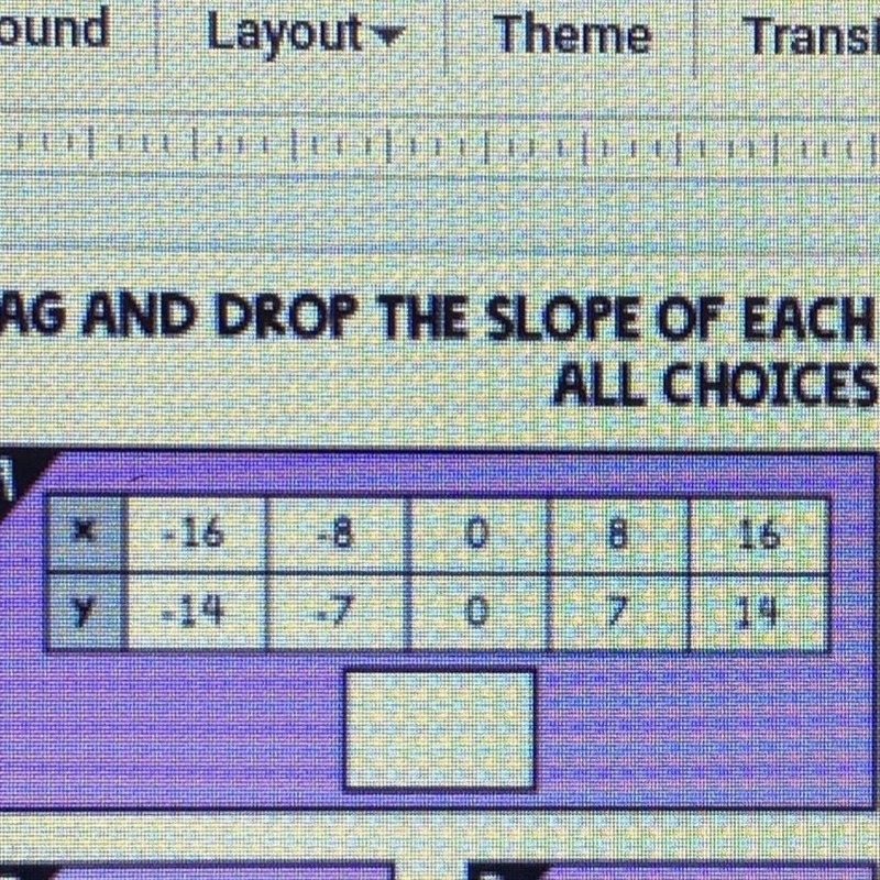 What is the slope & how did you get your answer?-example-1