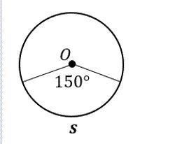 Circle O shown below has a radius of 42 units. Which proportion can be used to find-example-1