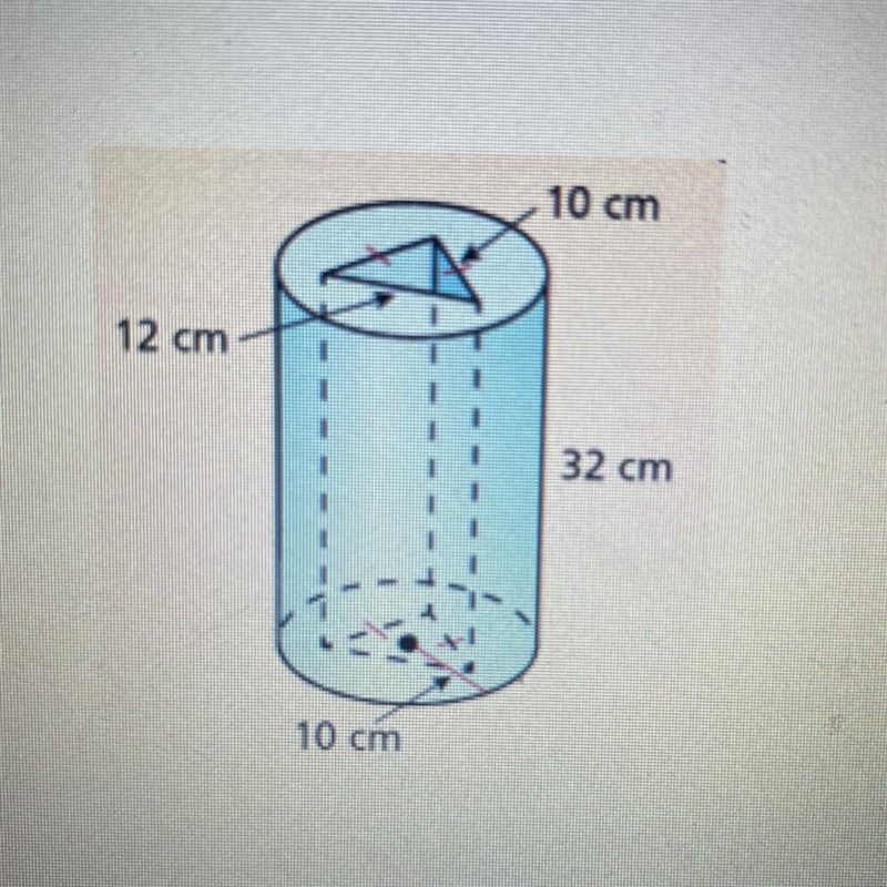 Find the volume of the composite solid. 10 cm 12 cm 32 cm 10 cm-example-1