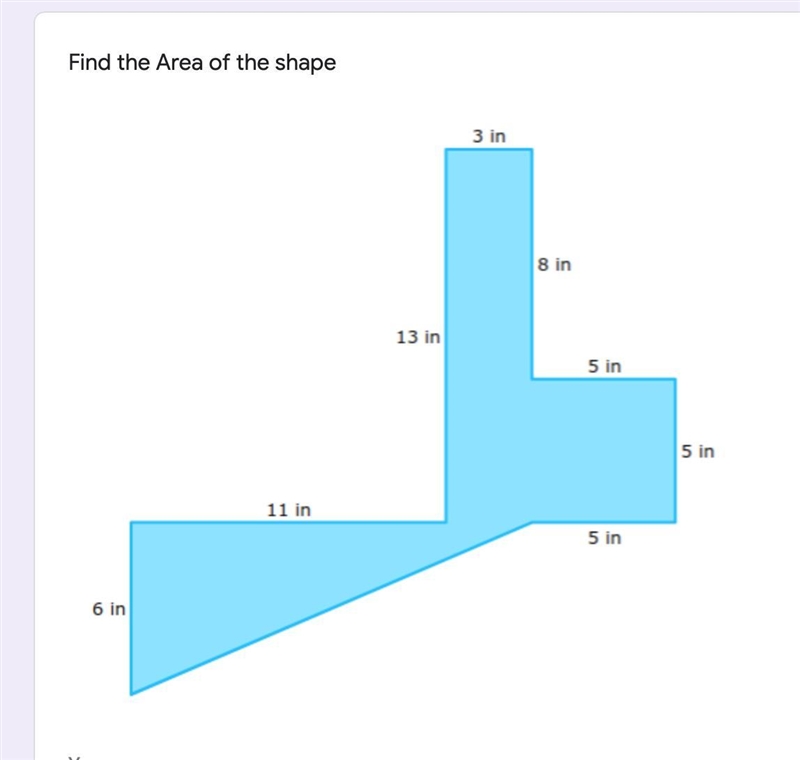 Find the Area of the shape (Area of Composite Shapes)-example-1