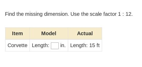 Please help me, 30 points, really easy. Find the missing dimension. Use the scale-example-1