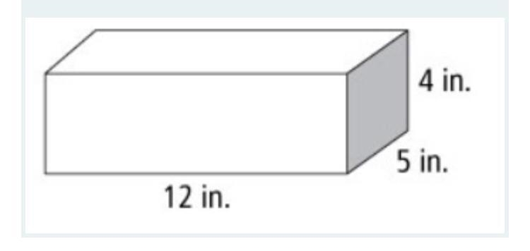 What is the surface area of the shoebox with the dimensions shown in the figure?-example-1