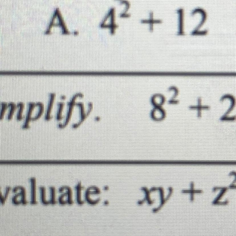 Simplify. 8*2 + 2 Please-example-1