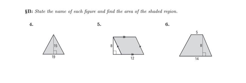 I need help with number 5, find the area, thank you-example-1