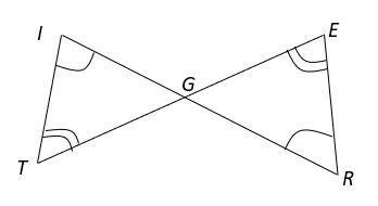 HELP DUE IN 10 MINS! Are the following triangles congruent? If so, identify the postulate-example-1