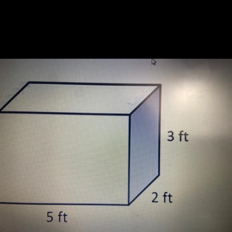 How much sand would you need to fill this box ?-example-1