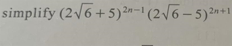 Simplify this equation Thanks a lot!!!-example-1