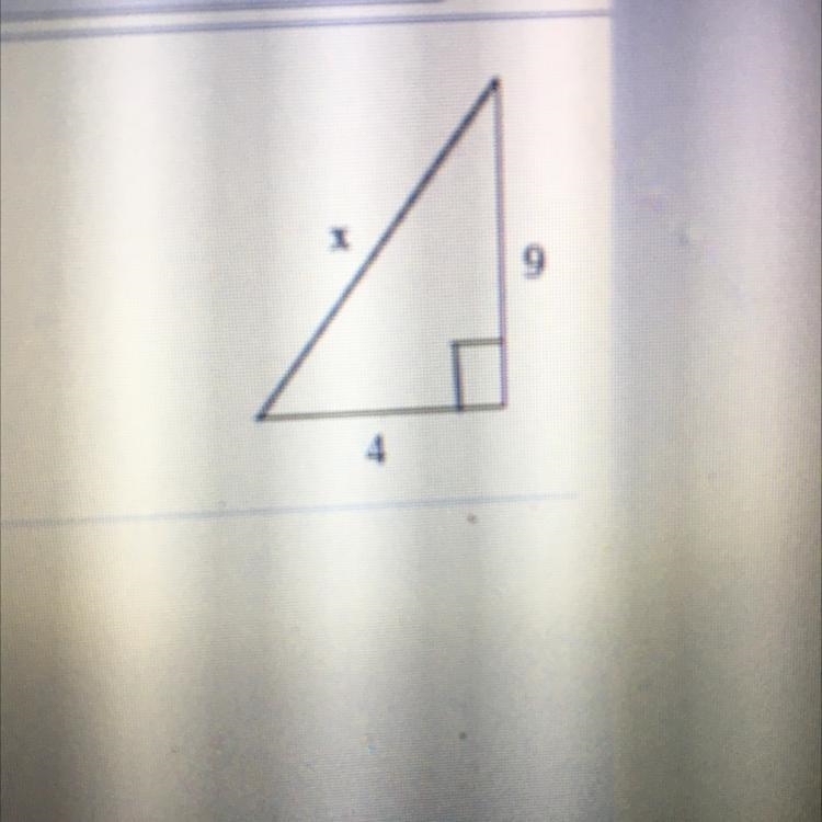 Question Help Find the value of x-example-1